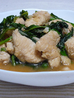 鶏肉とほうれん草のおろしさっぱり煮-レシピのメイン写真