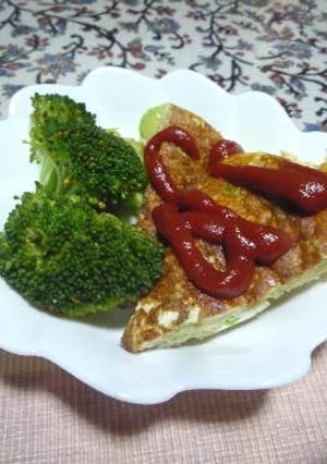 キャベツだけの オープンオムレツ-レシピのメイン写真