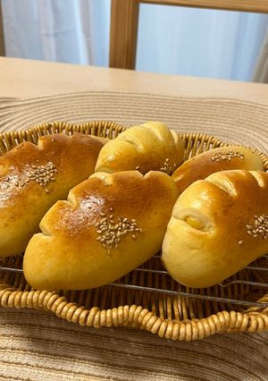 HBで簡単♫ クリームパン ✾-レシピのメイン写真