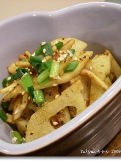 蓮根のカレーきんぴら-レシピのメイン写真