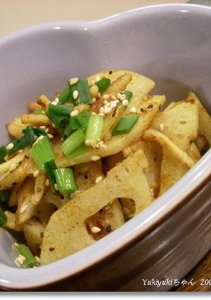 蓮根のカレーきんぴら-レシピのメイン写真