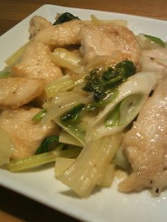 セロリと鶏肉の中華炒め-レシピのメイン写真