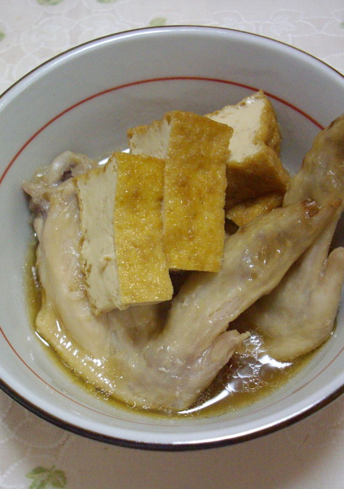 鶏肉と厚揚げのさっぱり煮-レシピのメイン写真