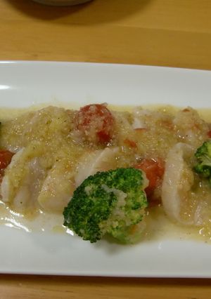 ほたてとトマトとブロッコリーのマリネ-レシピのメイン写真