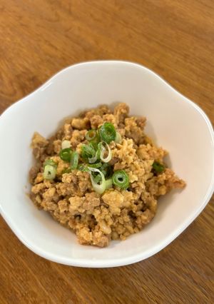 豚ひき肉と木綿豆腐の甘辛炒め-レシピのメイン写真
