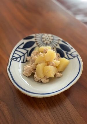 鶏そぼろ味噌じゃが-レシピのメイン写真