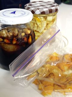 ゆずの保存法①冷凍薬味②ゆずぽん③ゆず茶-レシピのメイン写真
