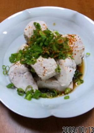 鮭の白子の酒蒸し-レシピのメイン写真