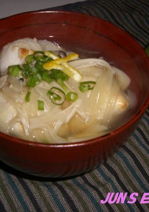 きのこたっぷり◆◇澄ましあん雑煮-レシピのメイン写真