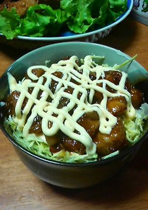 照り焼き豚丼♪-レシピのメイン写真