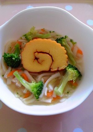 ほかほかうどん♪-レシピのメイン写真