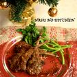 【ラムチョップの香草焼みかんソース添え】