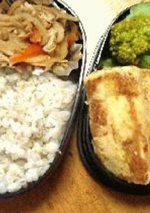 高野豆腐のピカタ弁当-レシピのメイン写真