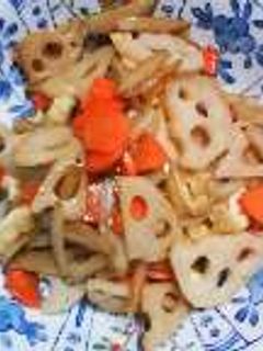 根菜の炒めなます-レシピのメイン写真