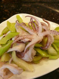 イカとセロリの炒め物★-レシピのメイン写真