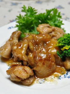 とろ~り♪ 梅酒de鶏の照り焼き-レシピのメイン写真