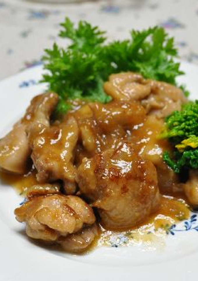 とろ～り♪　梅酒de鶏の照り焼き-レシピのメイン写真