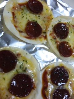 簡単パリッ!餃子の皮ピザ-レシピのメイン写真