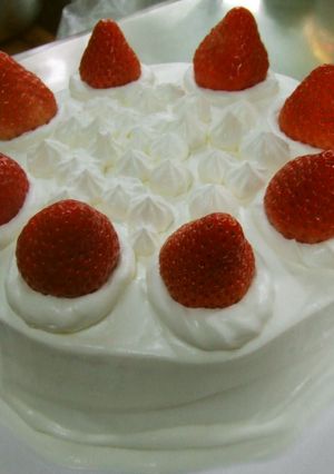 いちごのショートケーキ-レシピのメイン写真