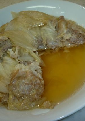 とろっとろ～♡白菜と豚肉の重ね煮-レシピのメイン写真