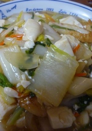 五目豆腐のとろみ炒め-レシピのメイン写真