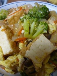 生揚げとたっぷり野菜の炒め物-レシピのメイン写真