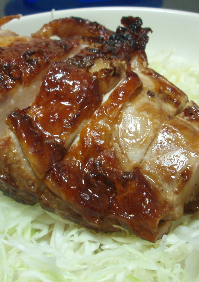 角煮の煮汁で　鶏モモの漬け焼き-レシピのメイン写真