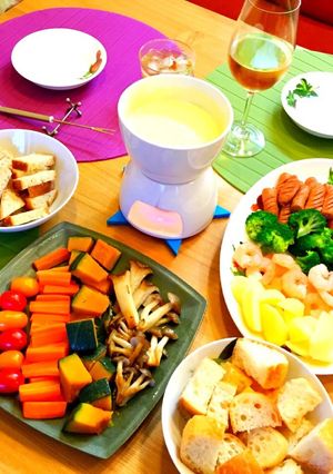 ✿✿ピザ用チーズで✿お手軽フォンデュ✿✿-レシピのメイン写真