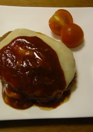 ふつうのハンバーグ♪-レシピのメイン写真