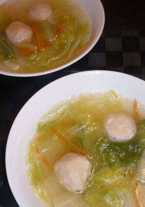 シンプルな♪白菜スープ-レシピのメイン写真