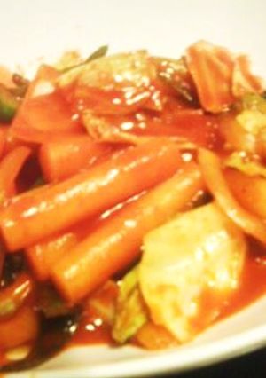 韓国料理屋さんのトッポキ-レシピのメイン写真
