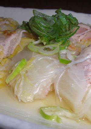 白菜と豚の重ね蒸し-レシピのメイン写真