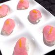 かわいい♡赤かぶ漬け物のお寿司