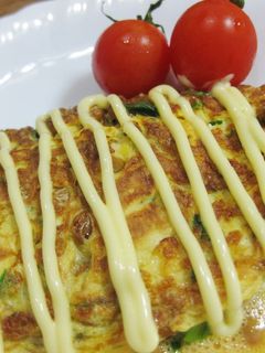 ♡ふわふわぁ~♡とろぉ~り納豆オムレツ-レシピのメイン写真