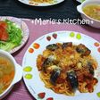 ♡ナスとベーコンのトマトソースパスタ♡