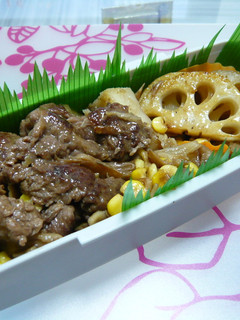 洋風に♪牛丼になりたいナ♪肉じゃが弁当☆-レシピのメイン写真