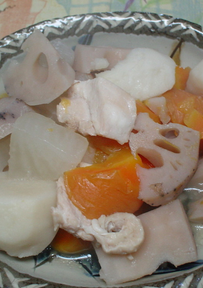 白だしで作る基本の根菜煮-レシピのメイン写真