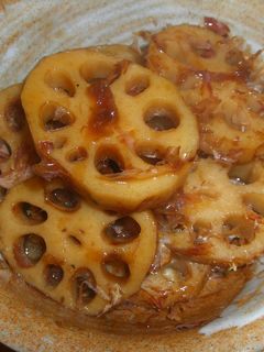 素材の味を生かしたれんこん煮-レシピのメイン写真