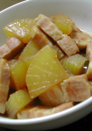 角切りベーコンと大根の煮物-レシピのメイン写真