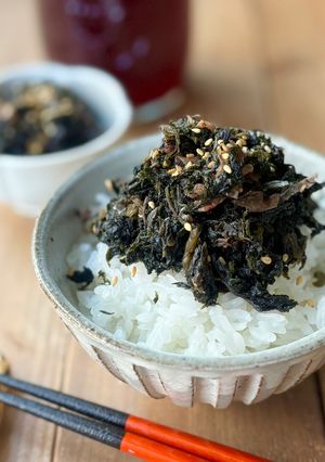 梅講師直伝㊱赤しそジュースのしそで佃煮-レシピのメイン写真