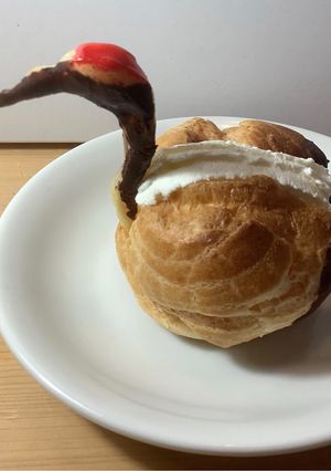 タンチョウシュークリームの作り方♪-レシピのメイン写真
