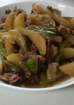 じゃがいもと豚のバター醤油-レシピのメイン写真