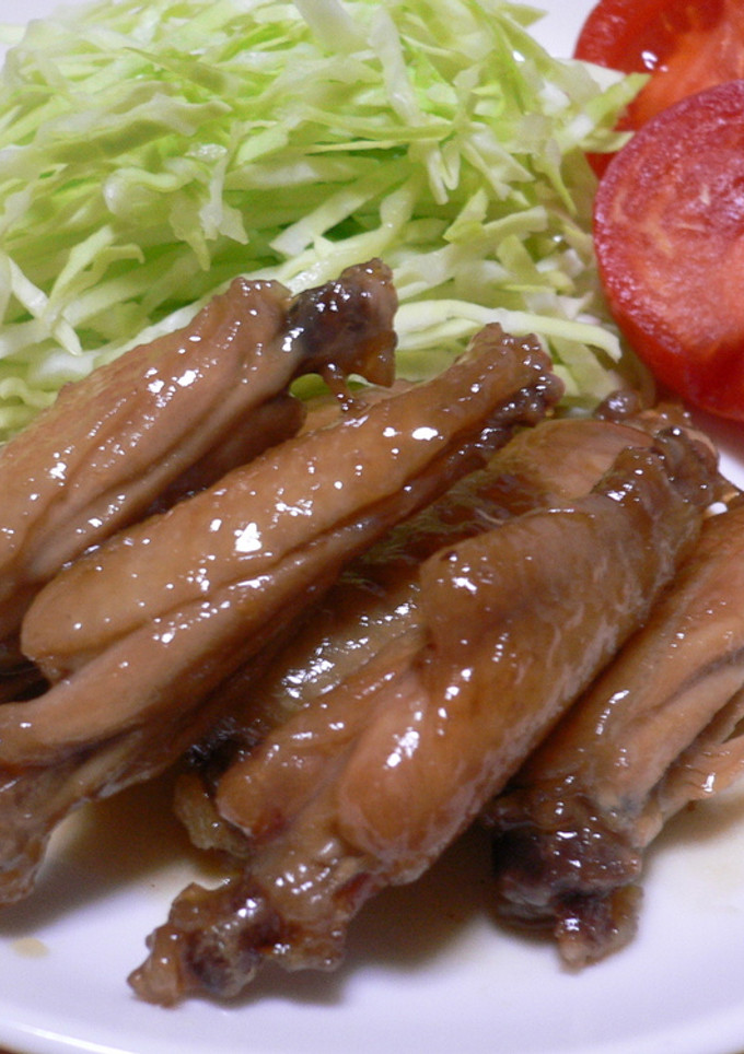 ほろほろ♪鶏手羽の甘酢しょうゆ煮-レシピのメイン写真