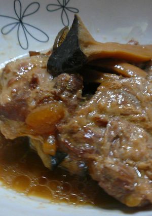 豚軟骨の味噌煮-レシピのメイン写真