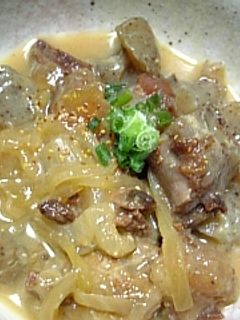 ★鯨すじ肉と蒟蒻の味噌煮込み★-レシピのメイン写真