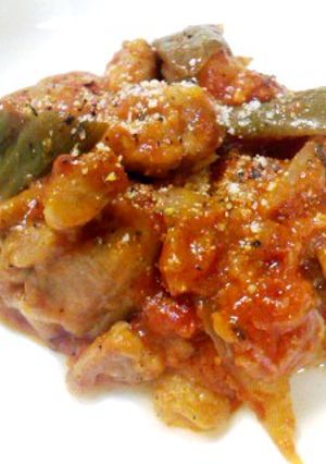 鶏肉のトマト煮◎イタリア風-レシピのメイン写真
