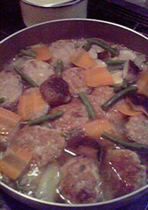 肉団子のなべ煮-レシピのメイン写真