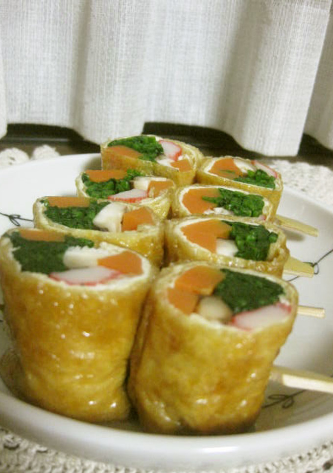油揚げの野菜巻き-レシピのメイン写真