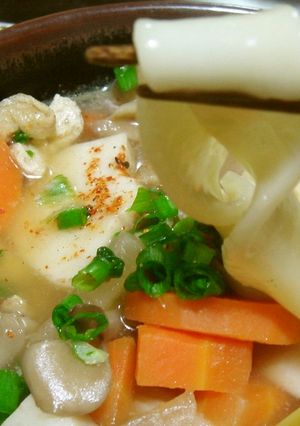 「上州名物『おっきりこみうどん』」-レシピのメイン写真