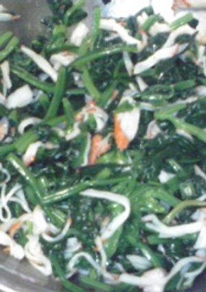 スピード料理☆ほうれん草の青じそドレ和え-レシピのメイン写真